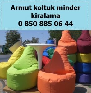 İstanbul armut koltuk minder kiralama satışı