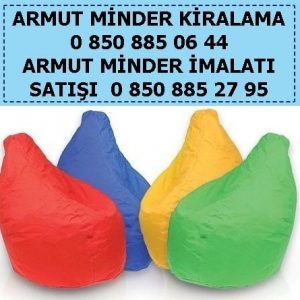 İstanbul armut minder kiralama satışı imalatı