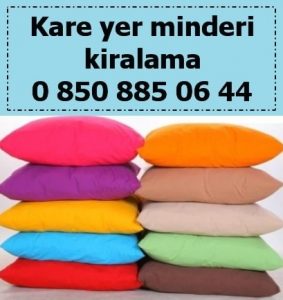 İstanbul kare yer minderi kiralama satışı fiyatı